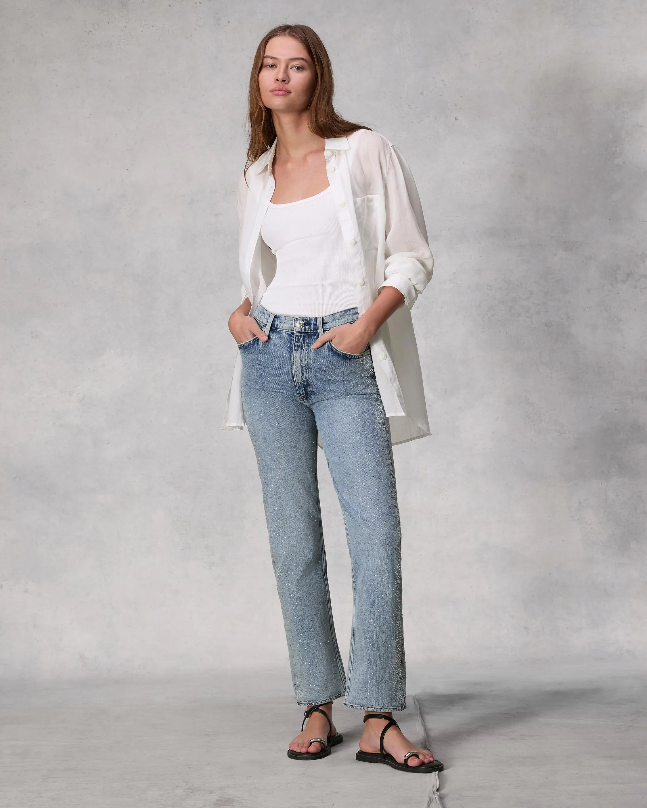 Harlow Ankle Straight Jean