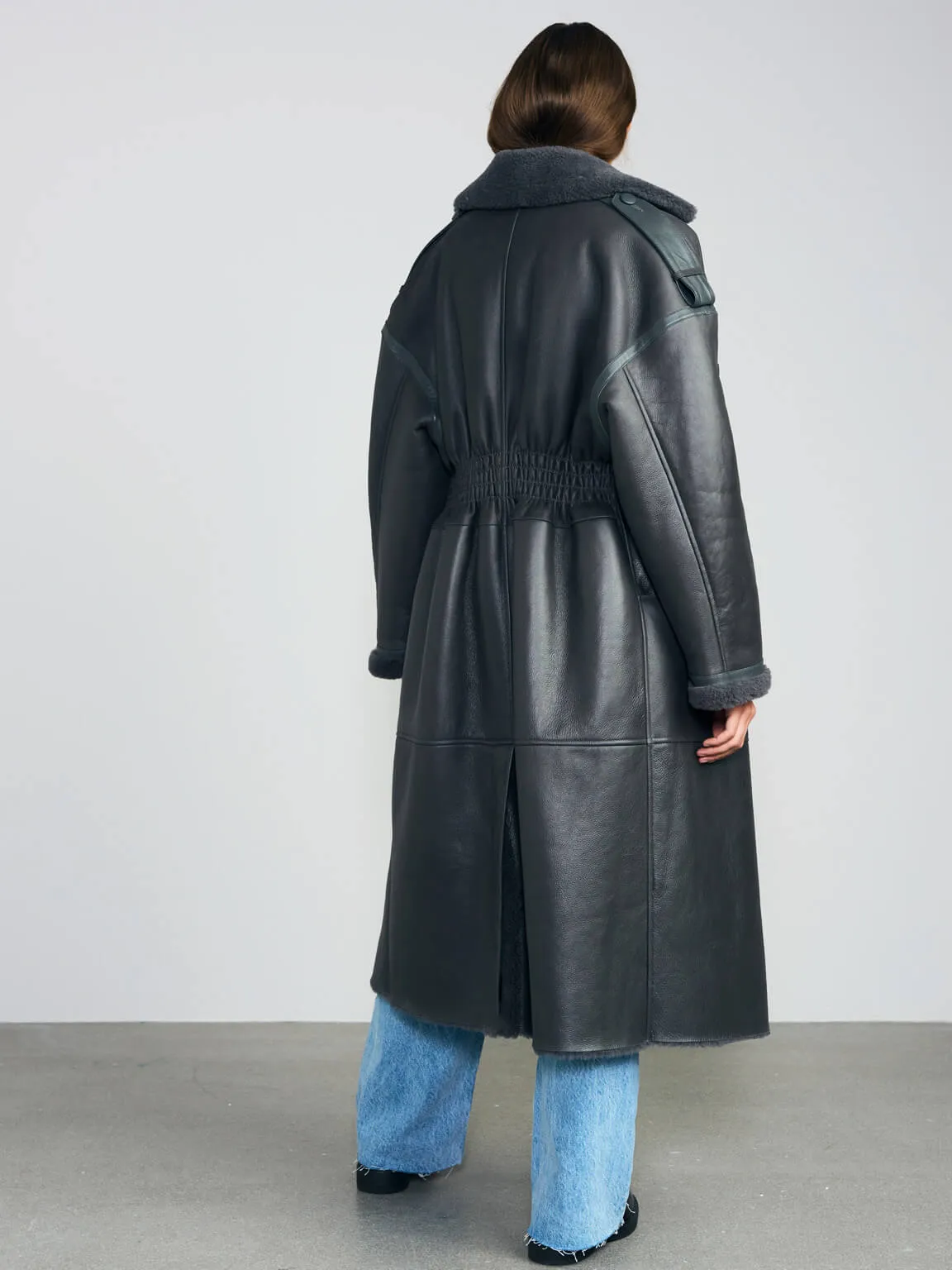 HARPER COAT - DARK GREY