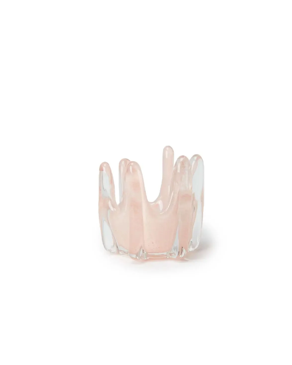 Helix Candle Holder Pink