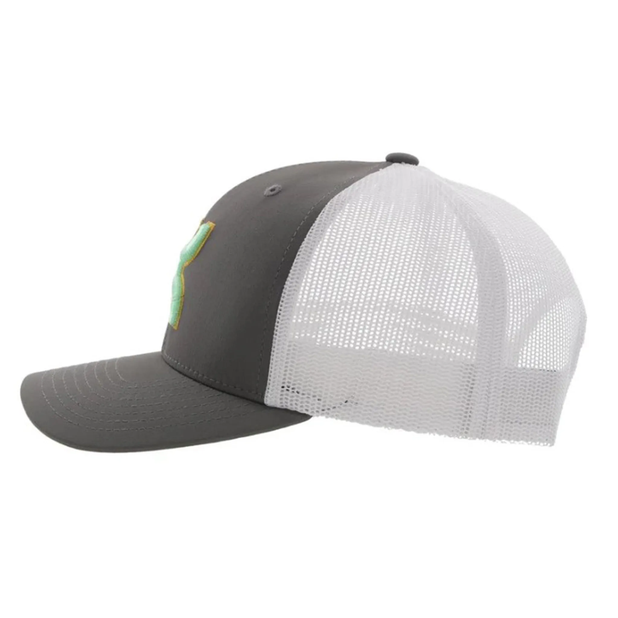 Hooey Sterling Youth Grey & White Snapback Cap