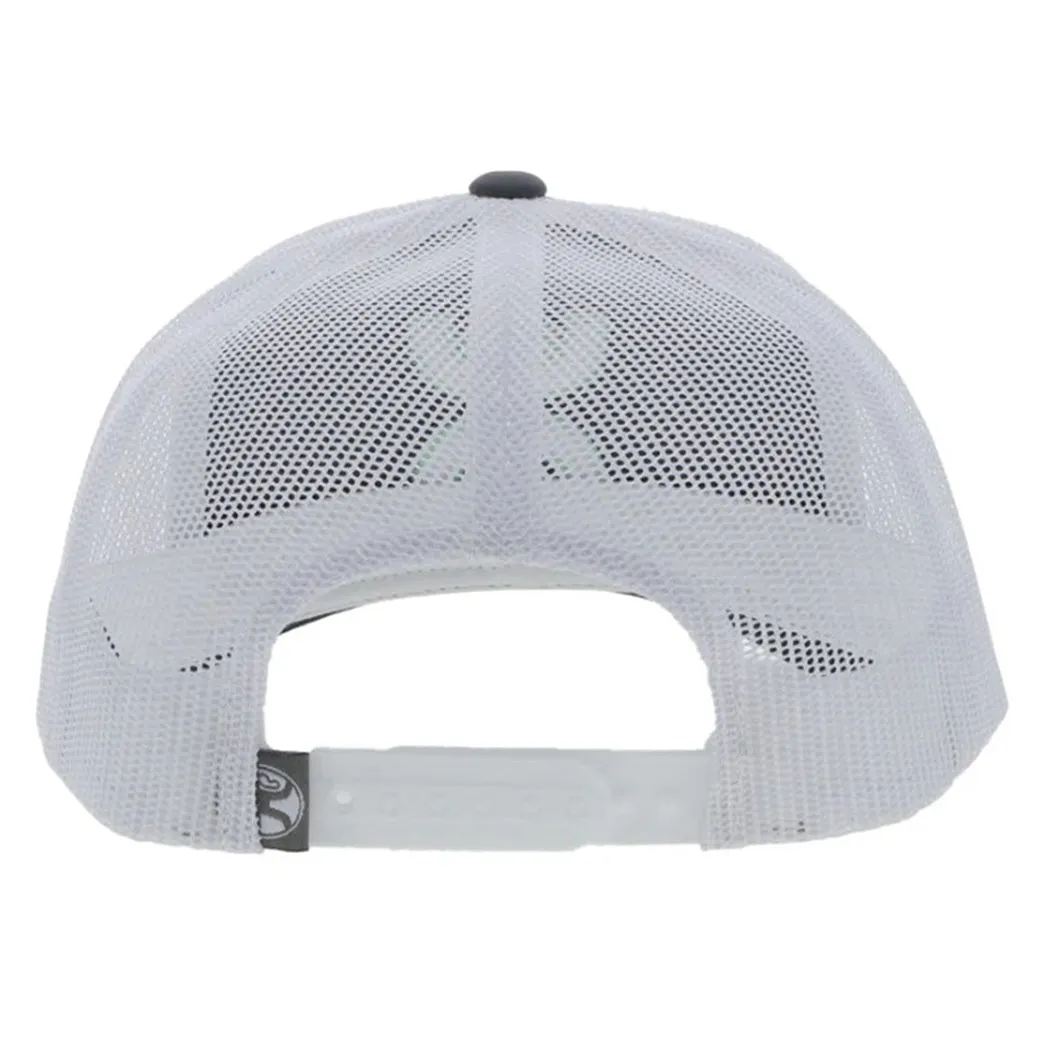 Hooey Sterling Youth Grey & White Snapback Cap