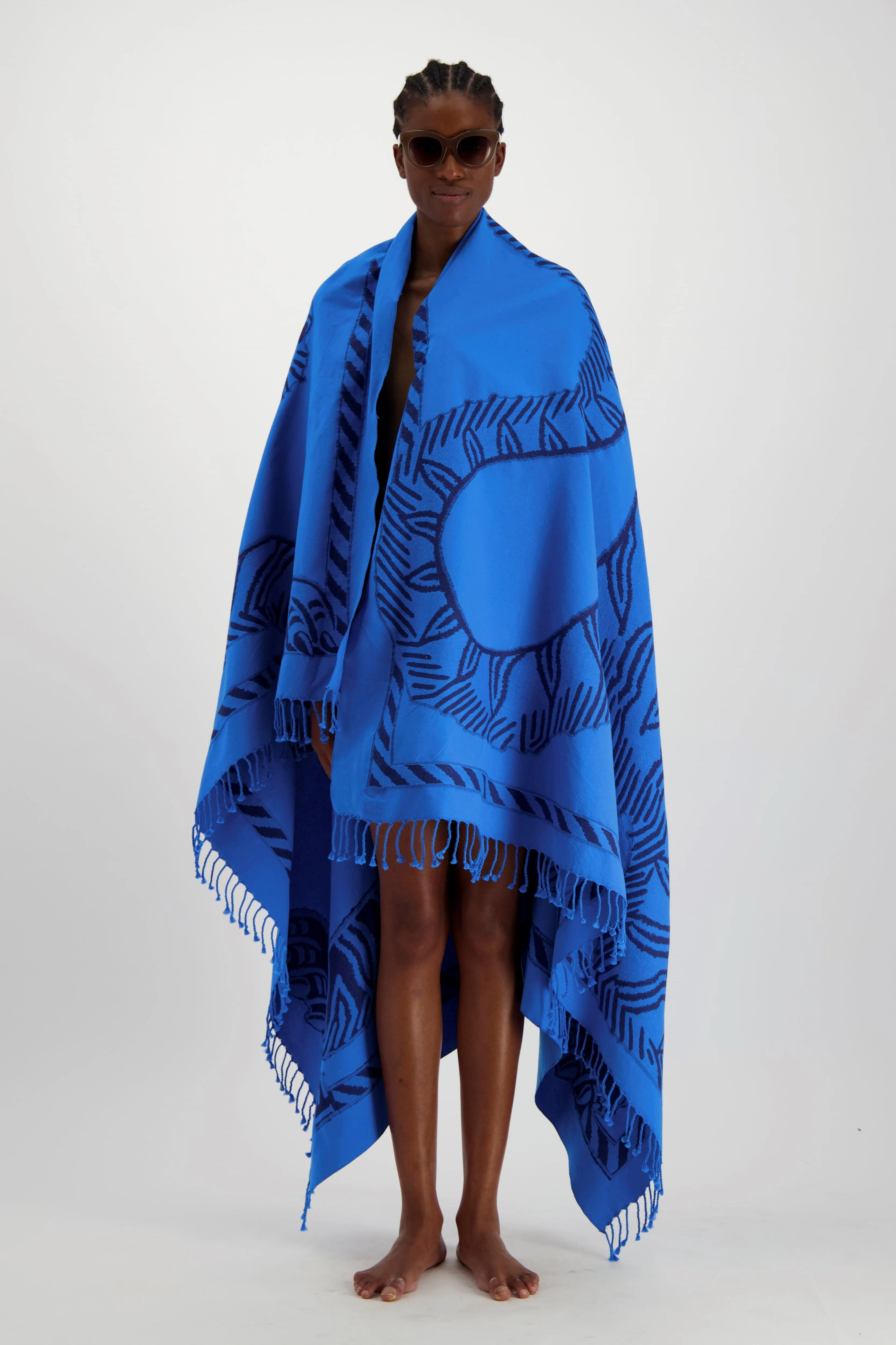 Inoui Editions - Fouta - Mantra Blue