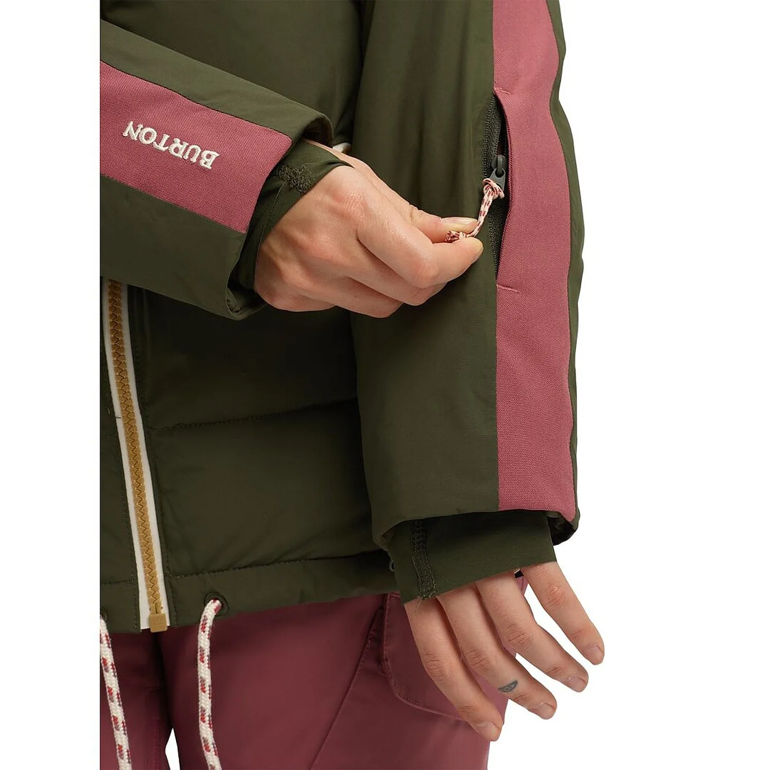 jacket Burton Keelan - Forest Night/Rose Brown - women´s