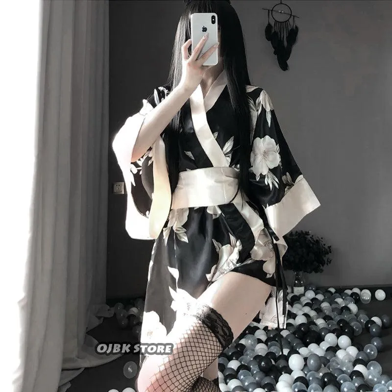 Japanese Kimono Sexy Cosplay Outfit