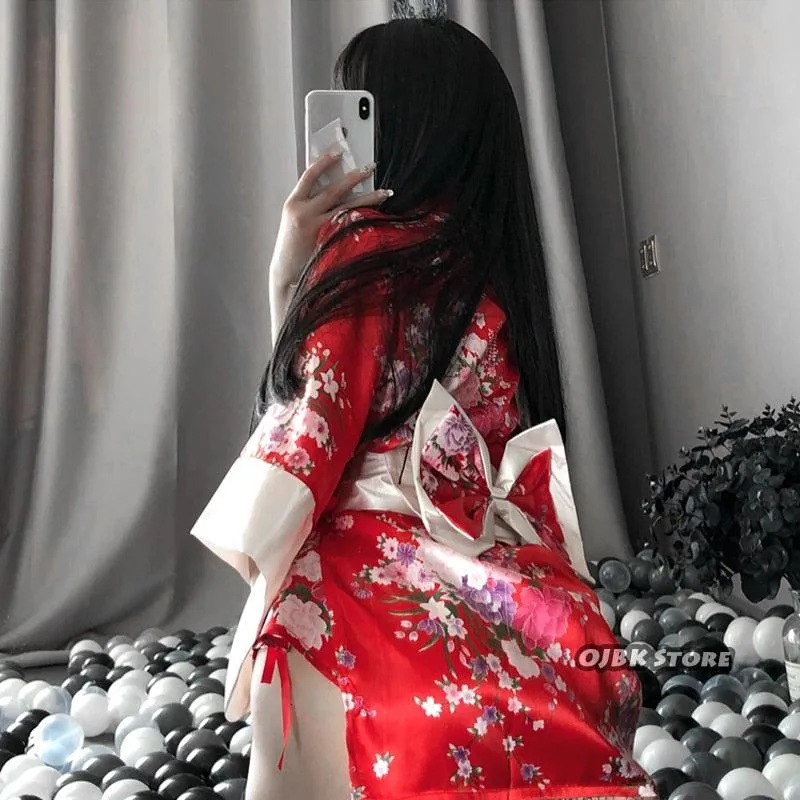 Japanese Kimono Sexy Cosplay Outfit