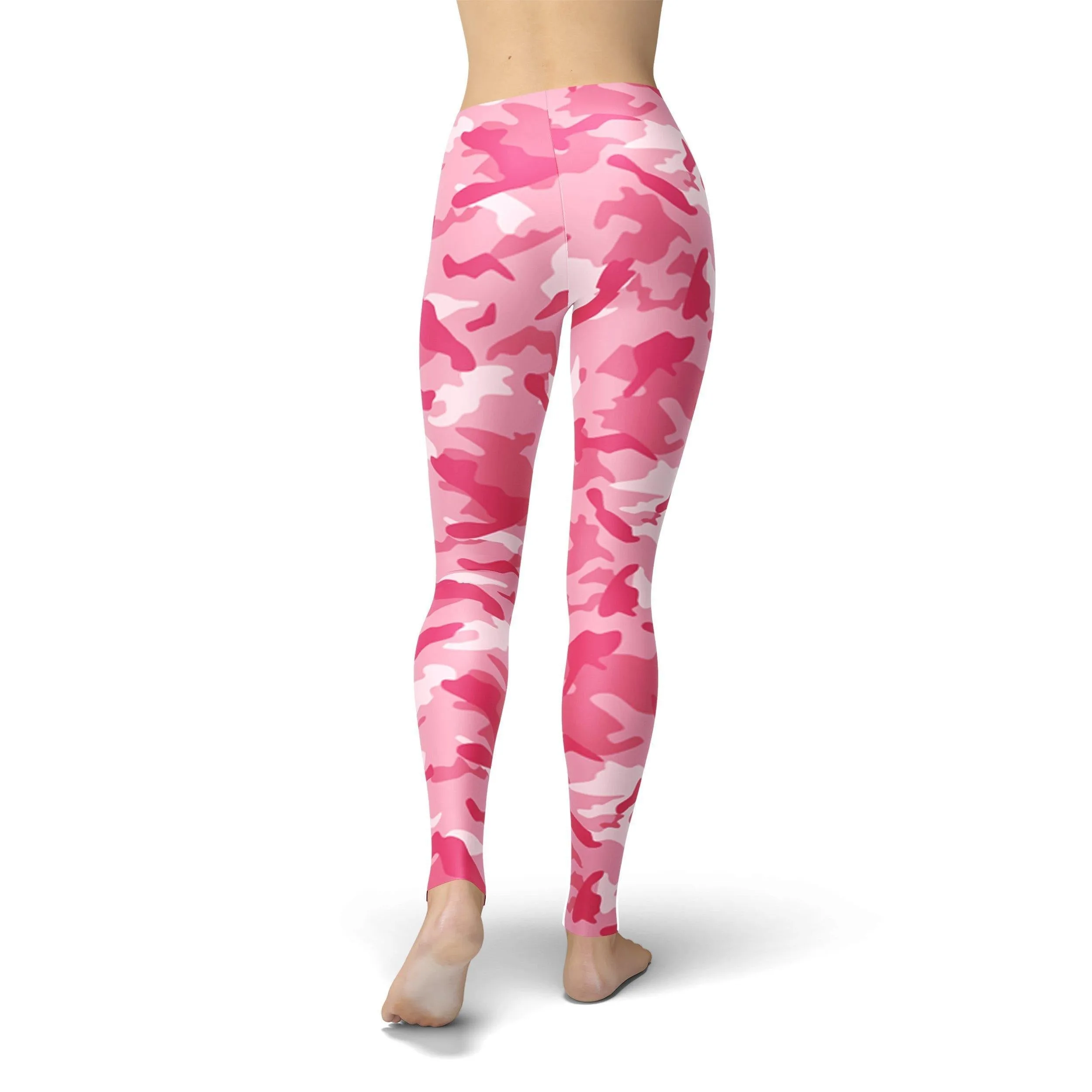 Jean Pink Camo Leggings