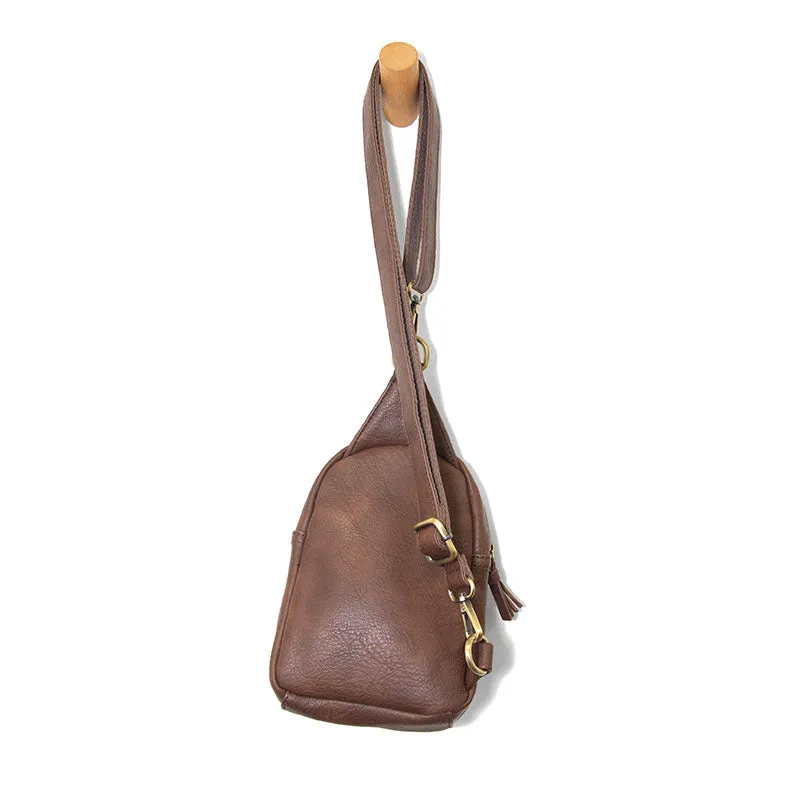 Joy Susan Cognac Skyler Sling Bag