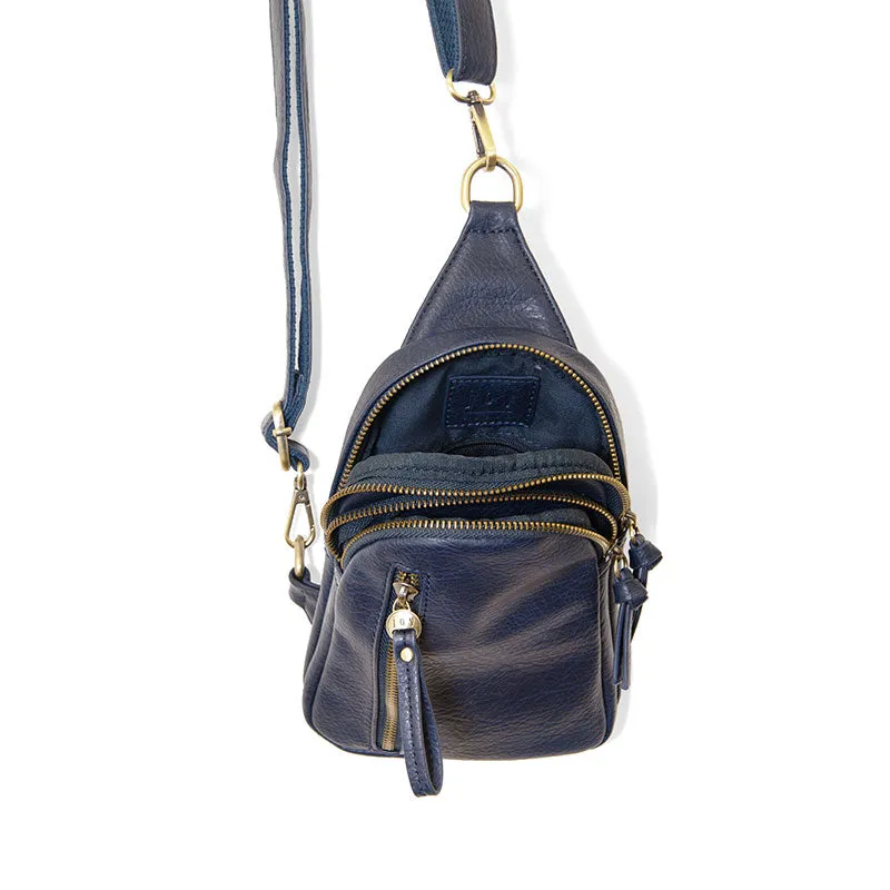 Joy Susan Navy Skyler Sling Bag