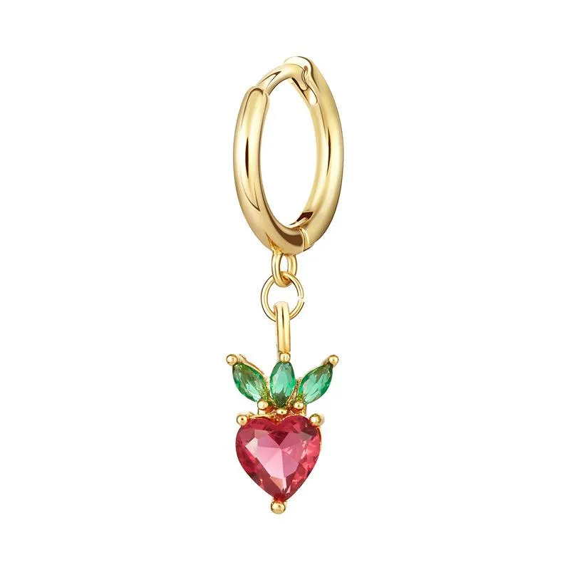 KATY Fruits Vibes Bling Charms Huggie Earring