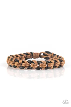 KNOT Another Word! - Brown Urban Bracelet