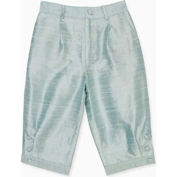 La Coqueta Sage Green Lupino Silk Boy Knickerbocker