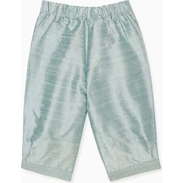 La Coqueta Sage Green Lupino Silk Boy Knickerbocker