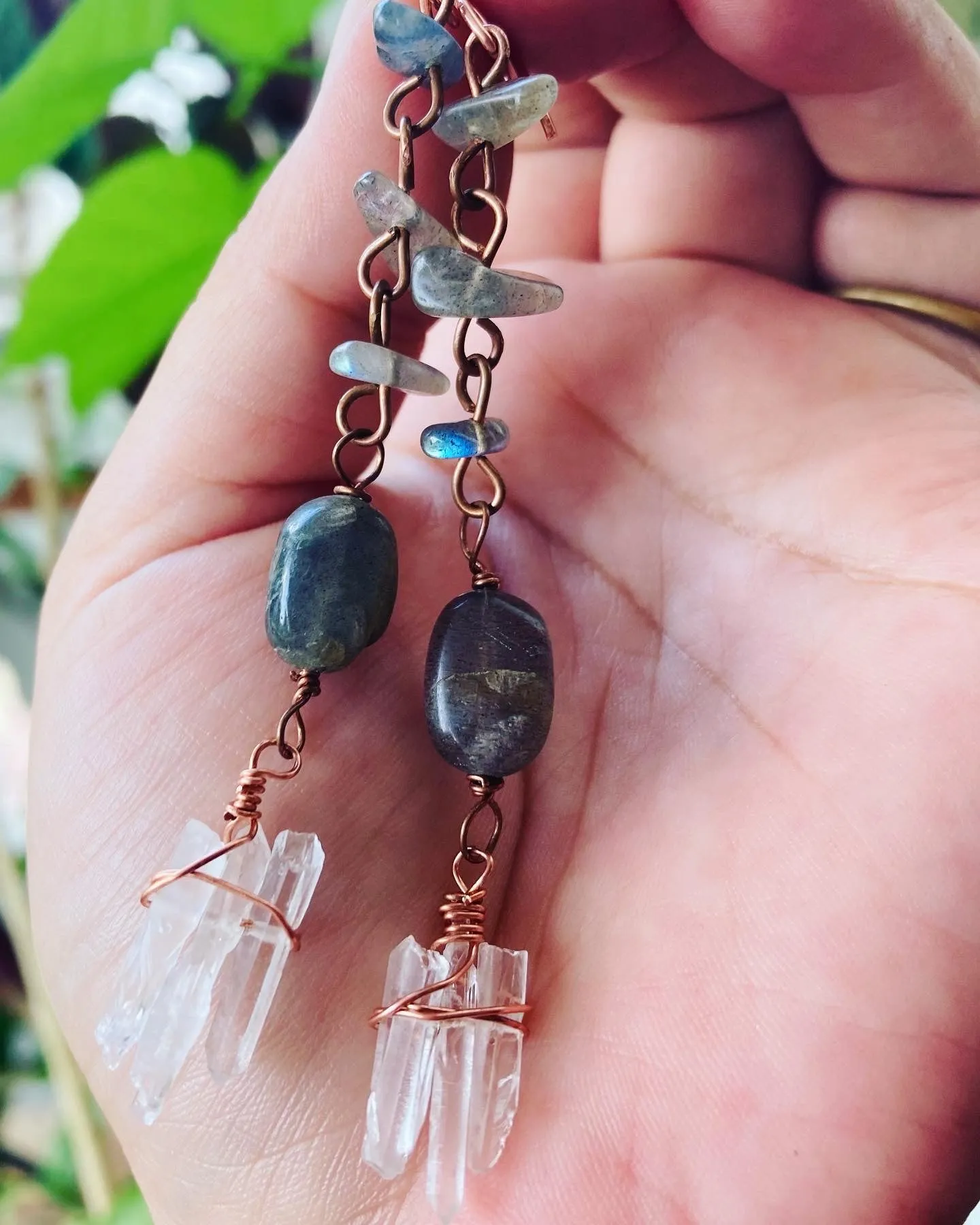 Labradorite Quartz Mini Drops