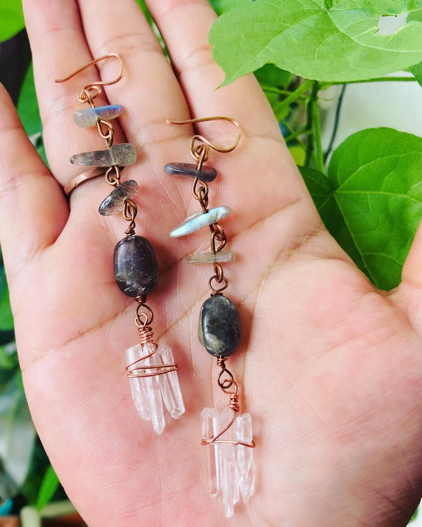 Labradorite Quartz Mini Drops