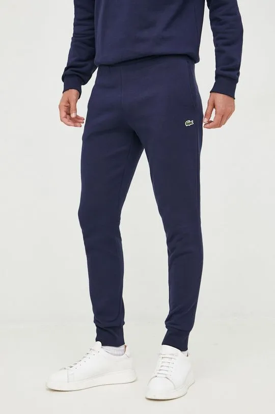 Lacoste joggers men's navy blue color