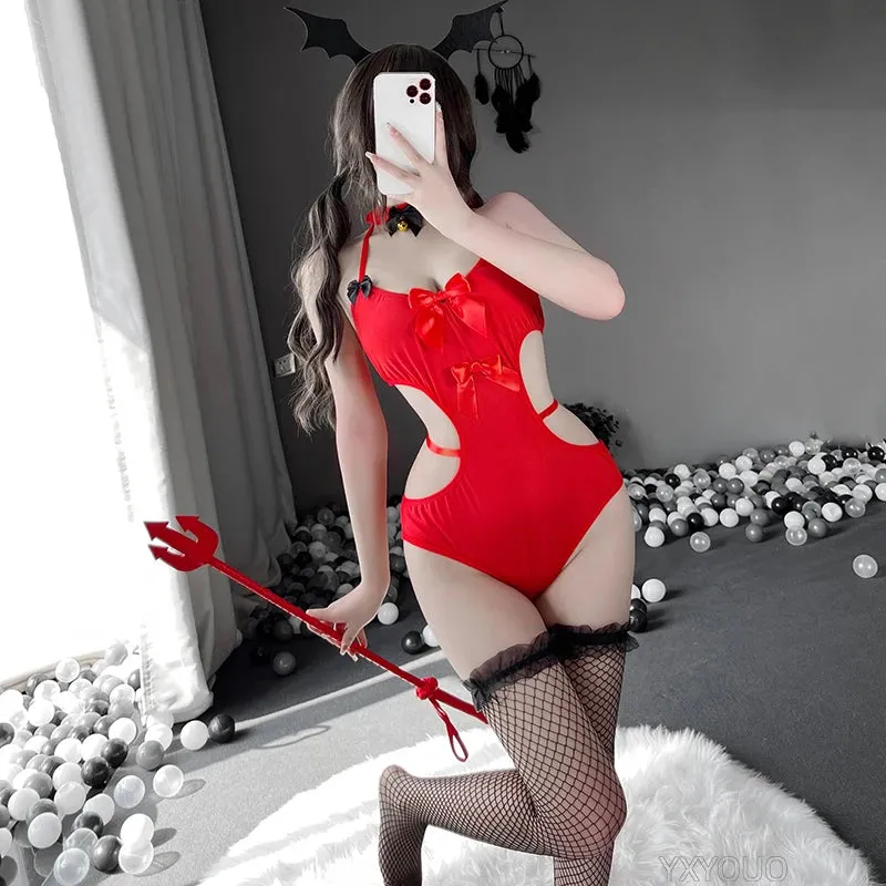 Little Devil Cosplay Lingerie Bandage