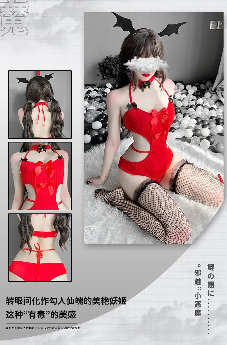 Little Devil Cosplay Lingerie Bandage