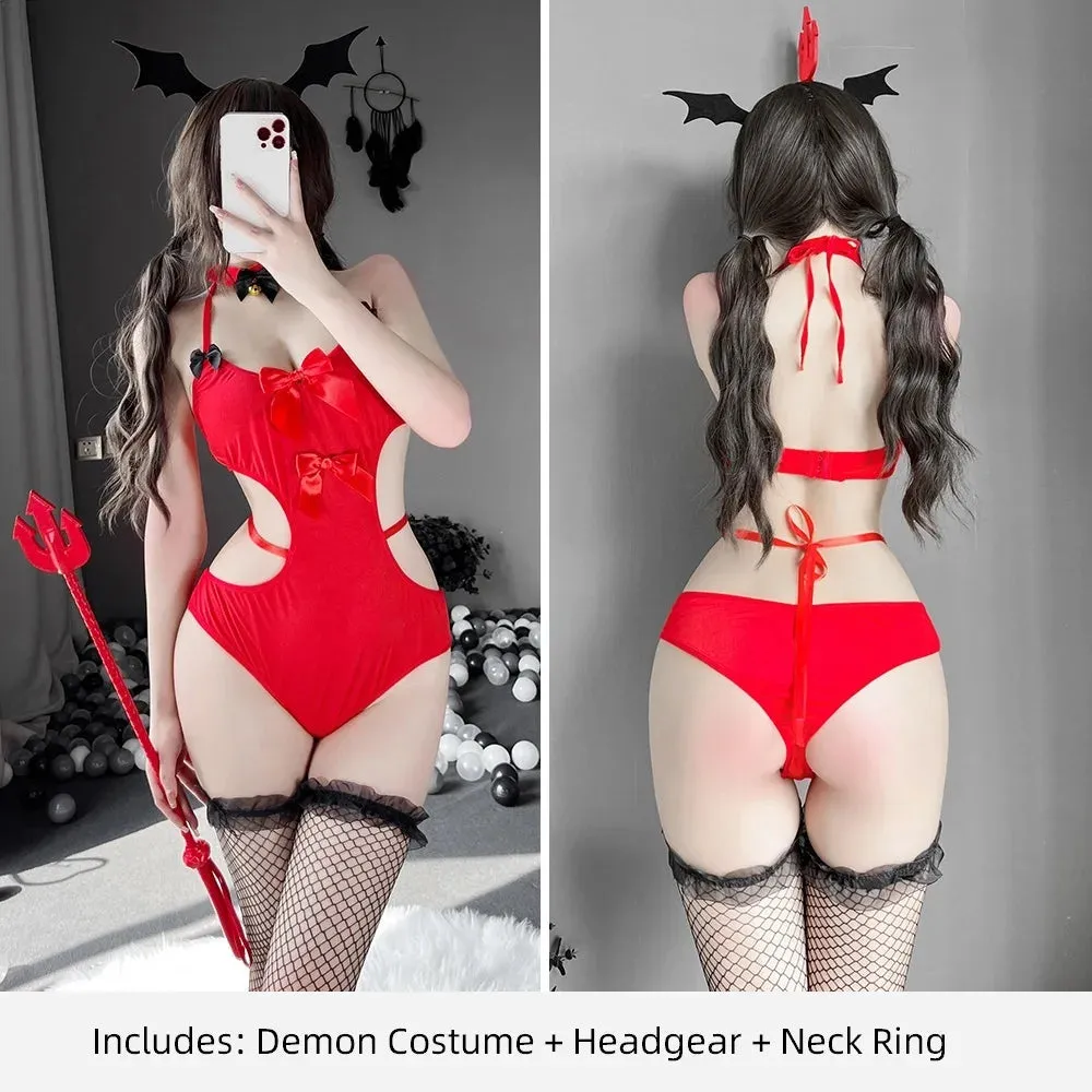 Little Devil Cosplay Lingerie Bandage