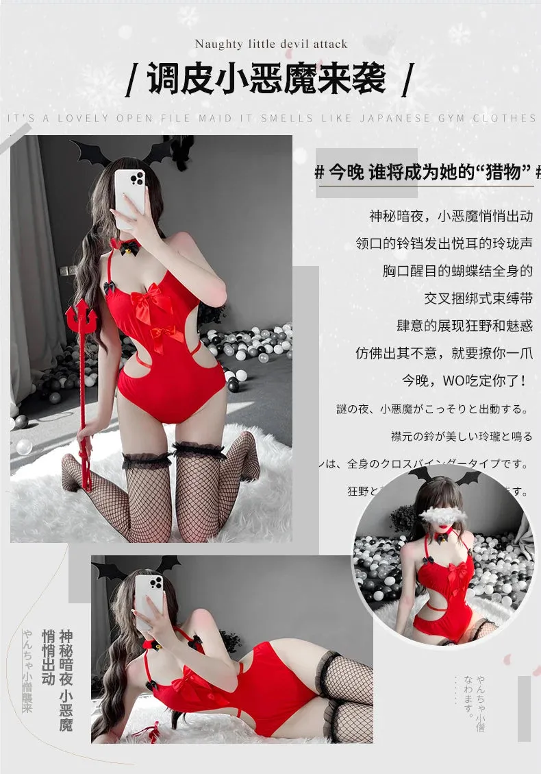 Little Devil Cosplay Lingerie Bandage