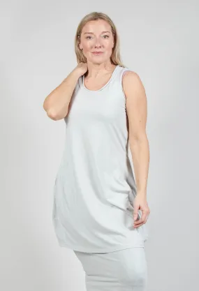 Longline Vest Top in Grey