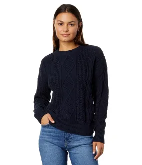 Madewell Cotton Cable Pullover