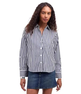 Madewell Y-Neck Stripe