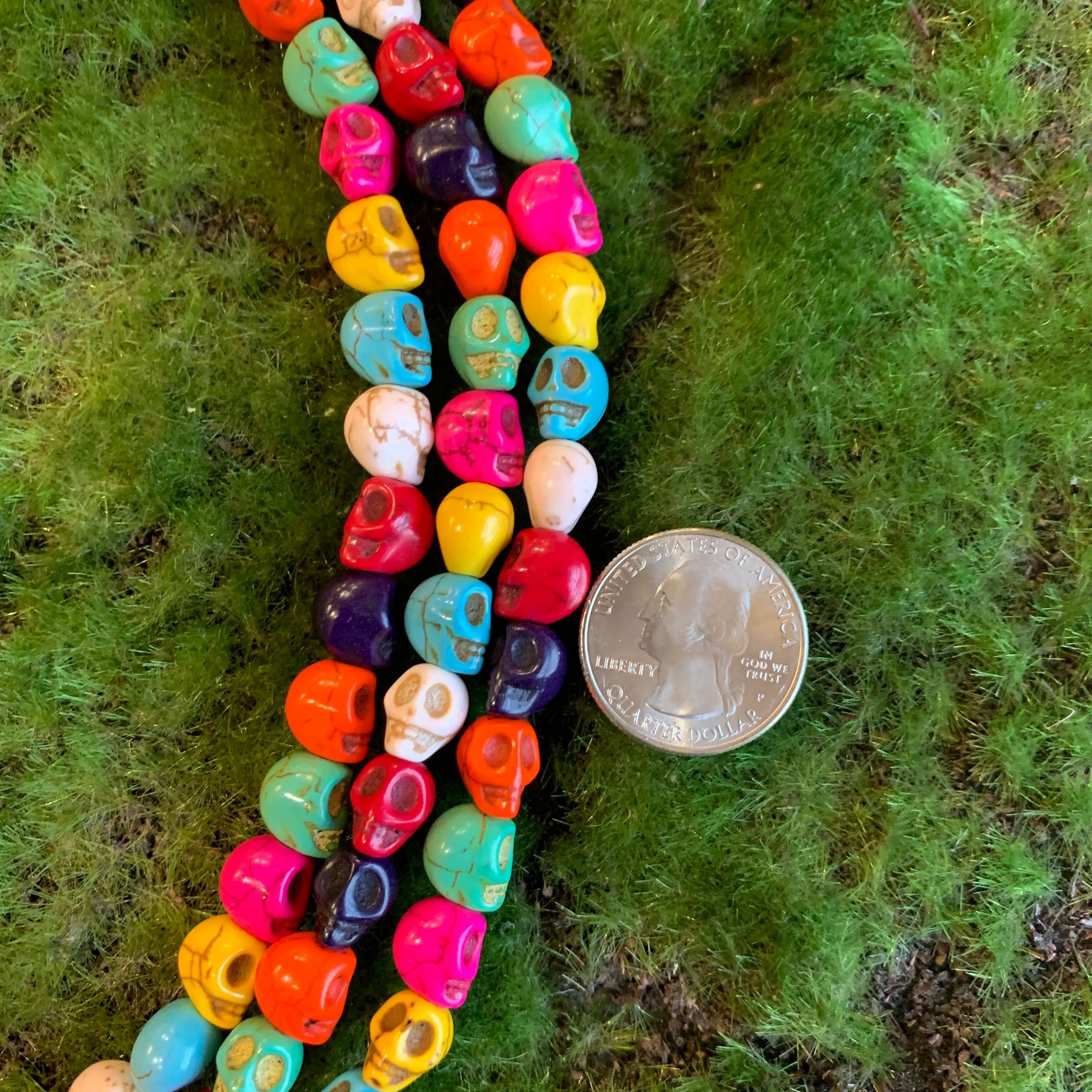 Magnesite Skulls - Multi-color