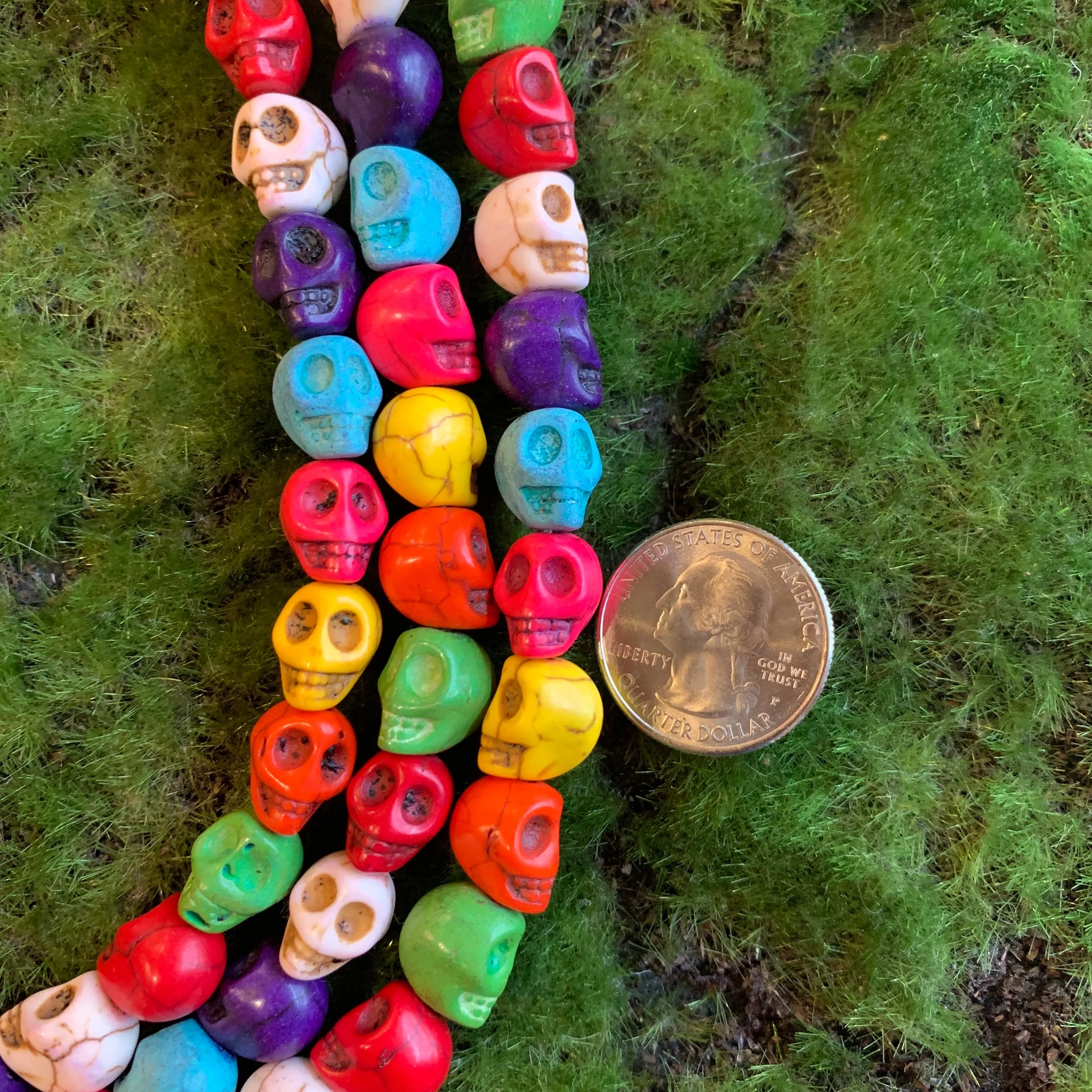 Magnesite Skulls - Multi-color