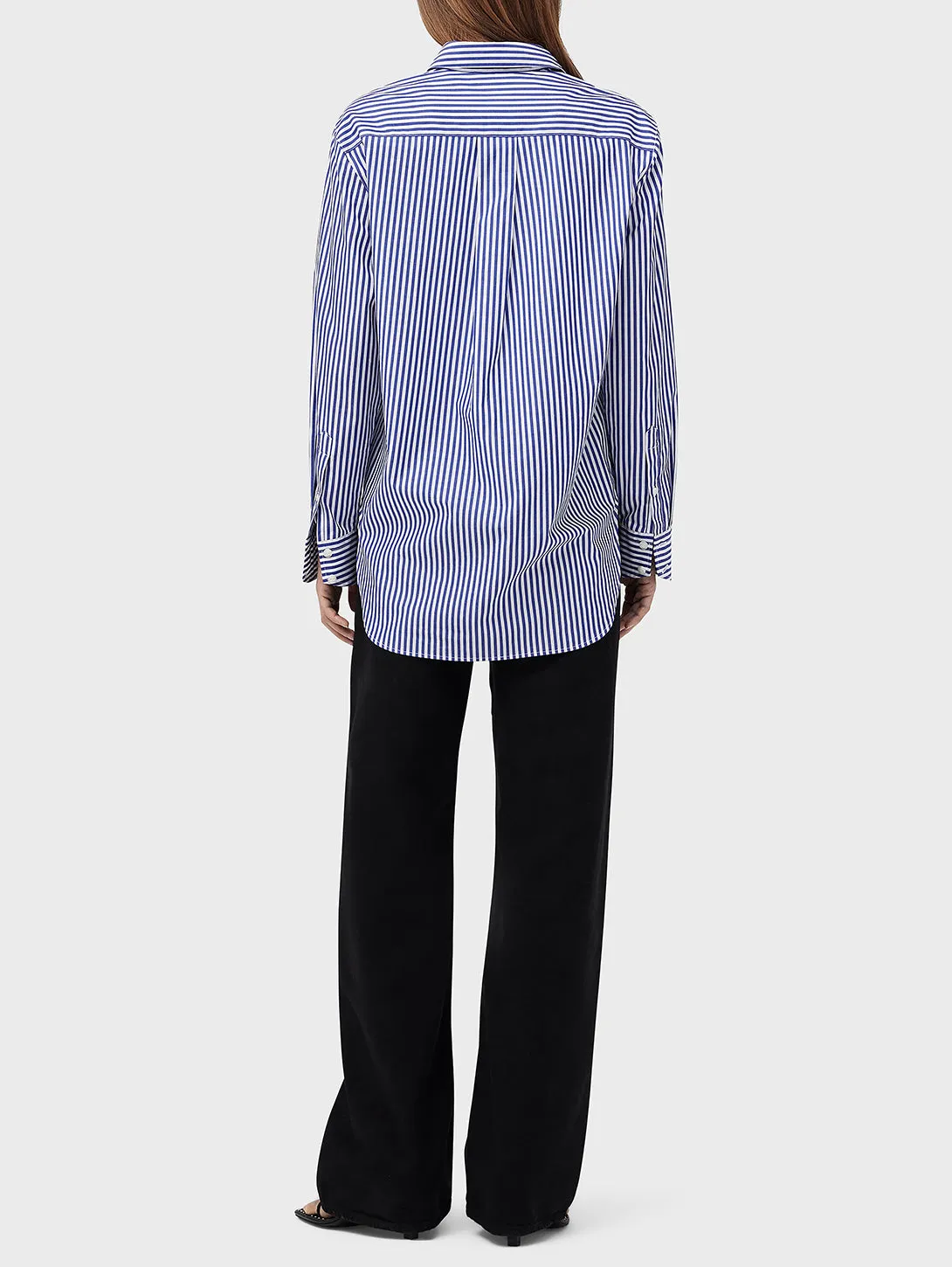 Maxine Shirt - Blue Stripe