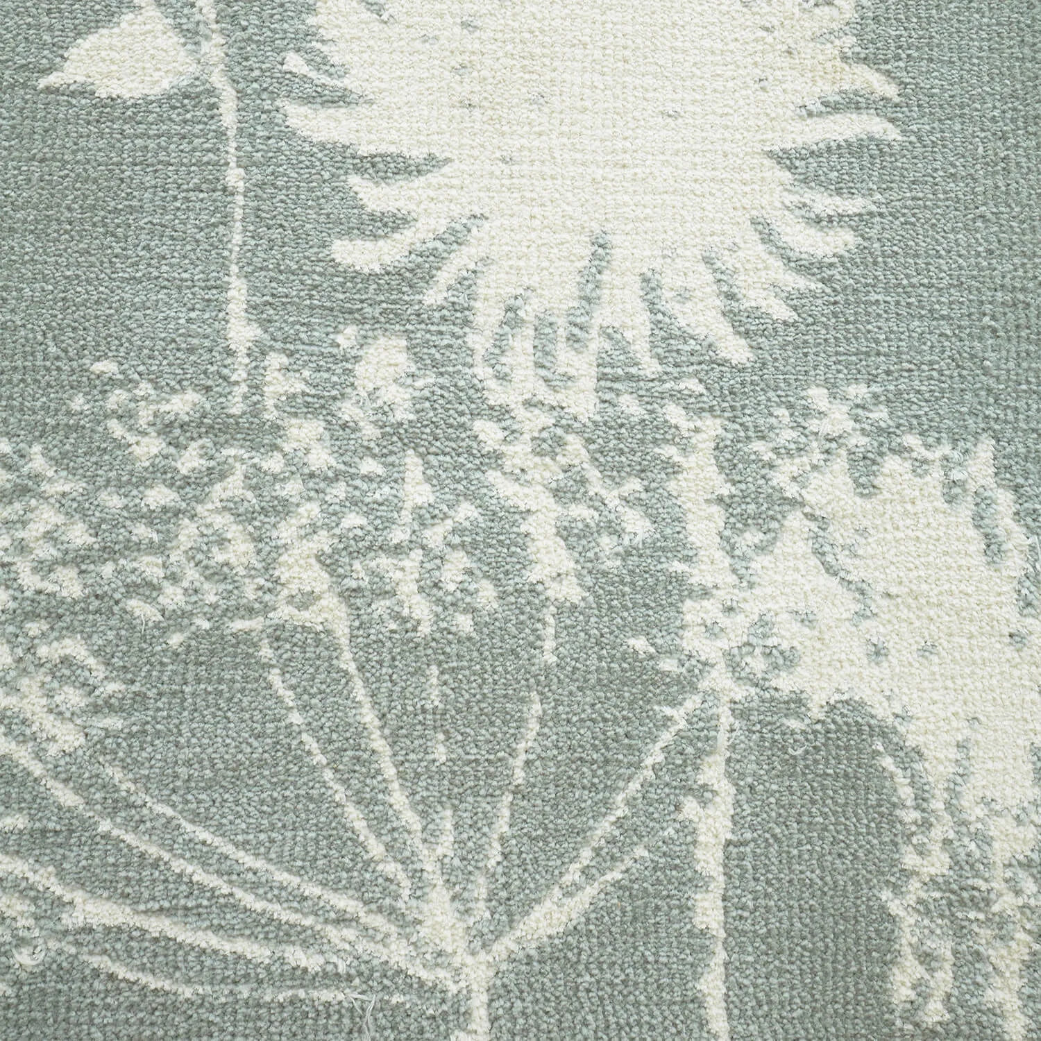 Meadowsweet Floral Rug - Green