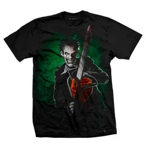 Men's Black T-Shirt Chainsaw Maniac