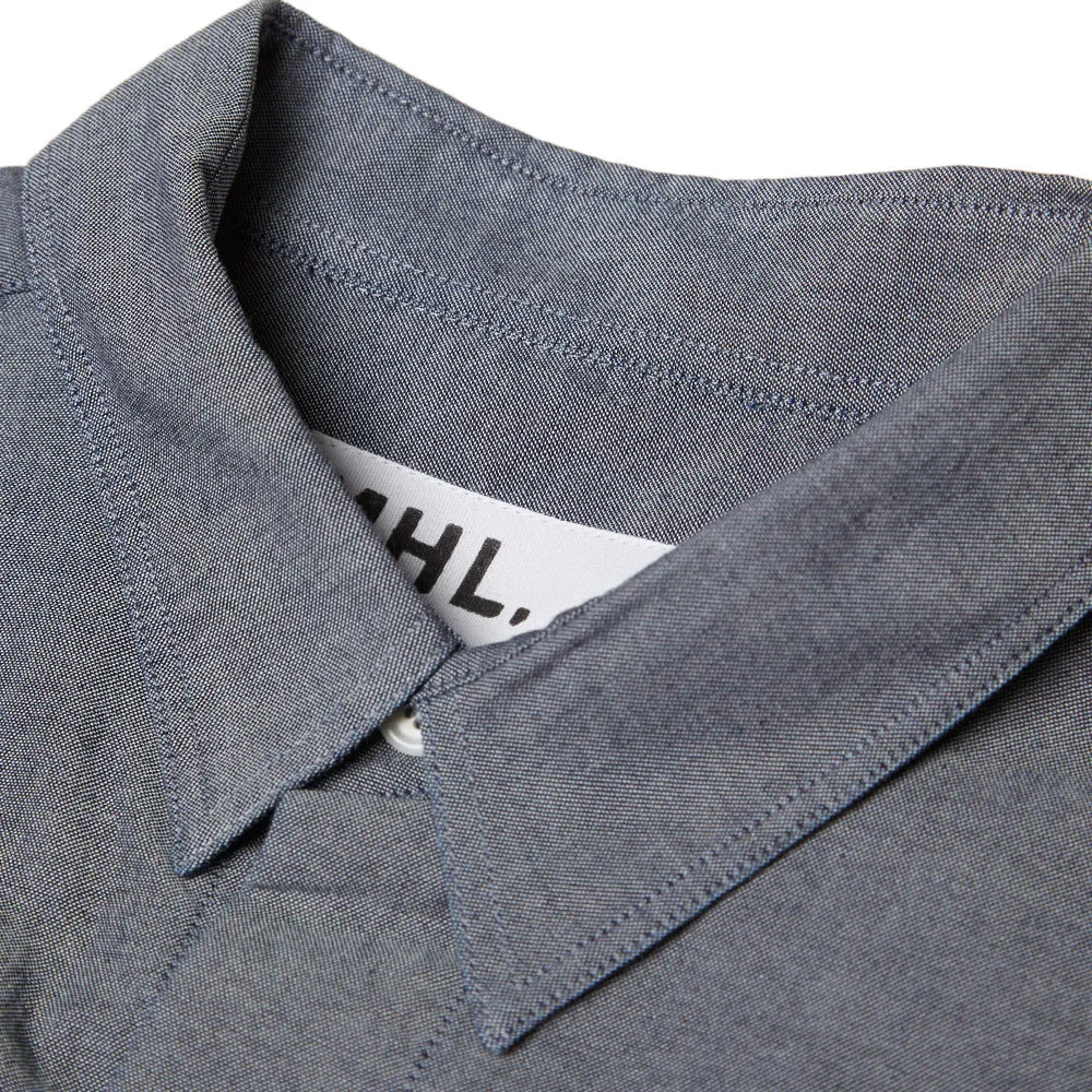 MHL by Margaret Howell Double Pocket Chambray OvershirtIndigo