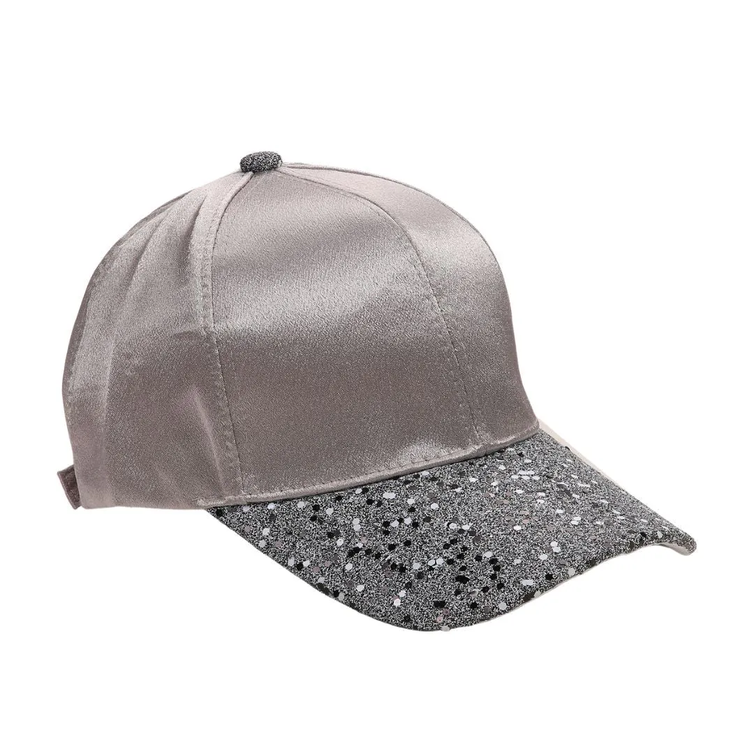 Milana Shine Hats in Grey