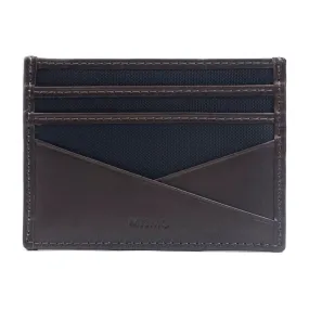 Mismo - M/S Cardholder - Navy/Dark Brown