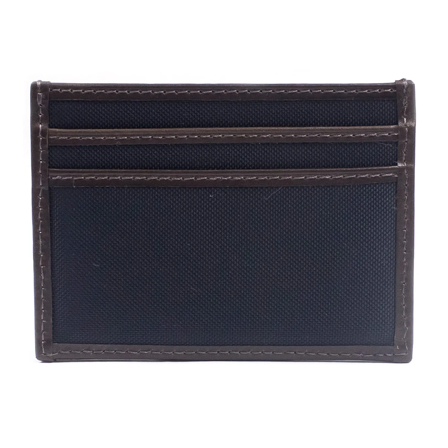 Mismo - M/S Cardholder - Navy/Dark Brown