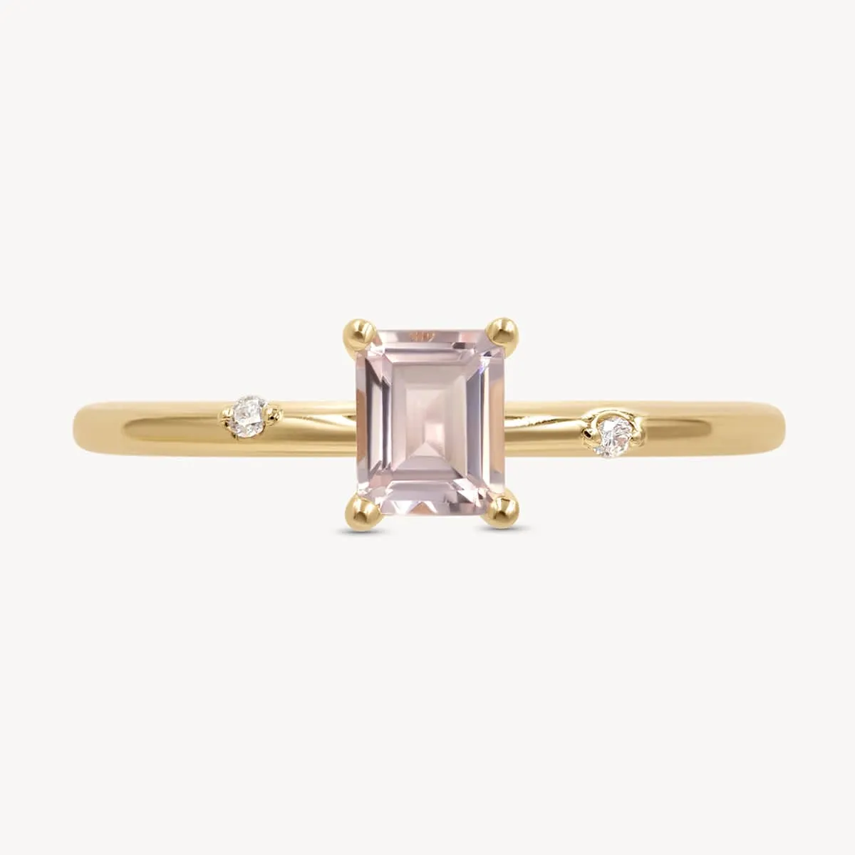 Morganite Ballet Ring