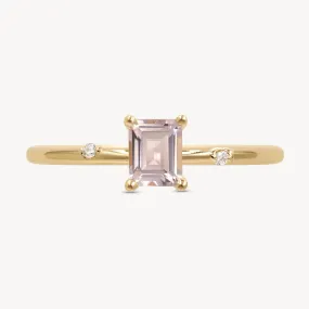 Morganite Ballet Ring