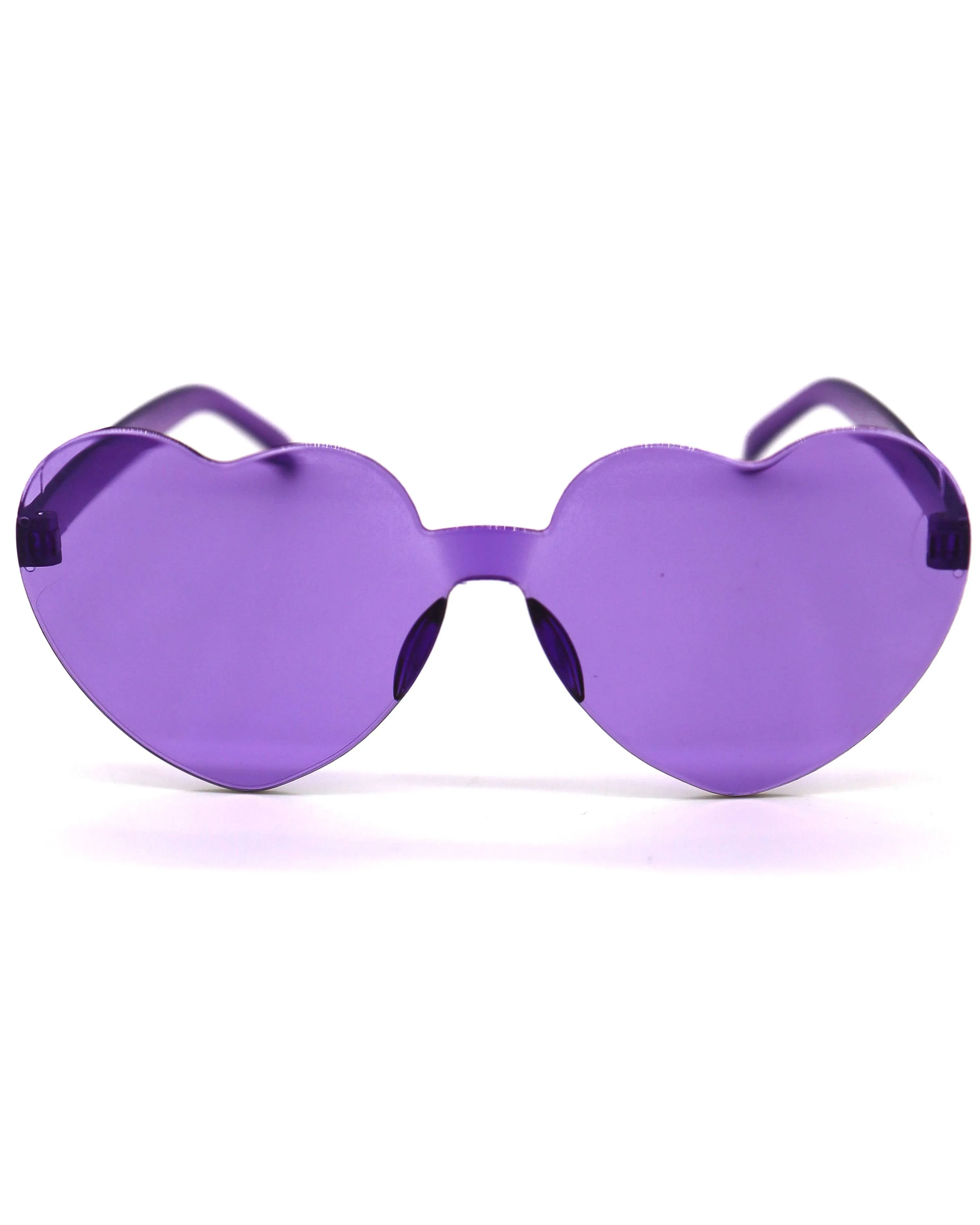 Multi-Color Heart Sunglasses