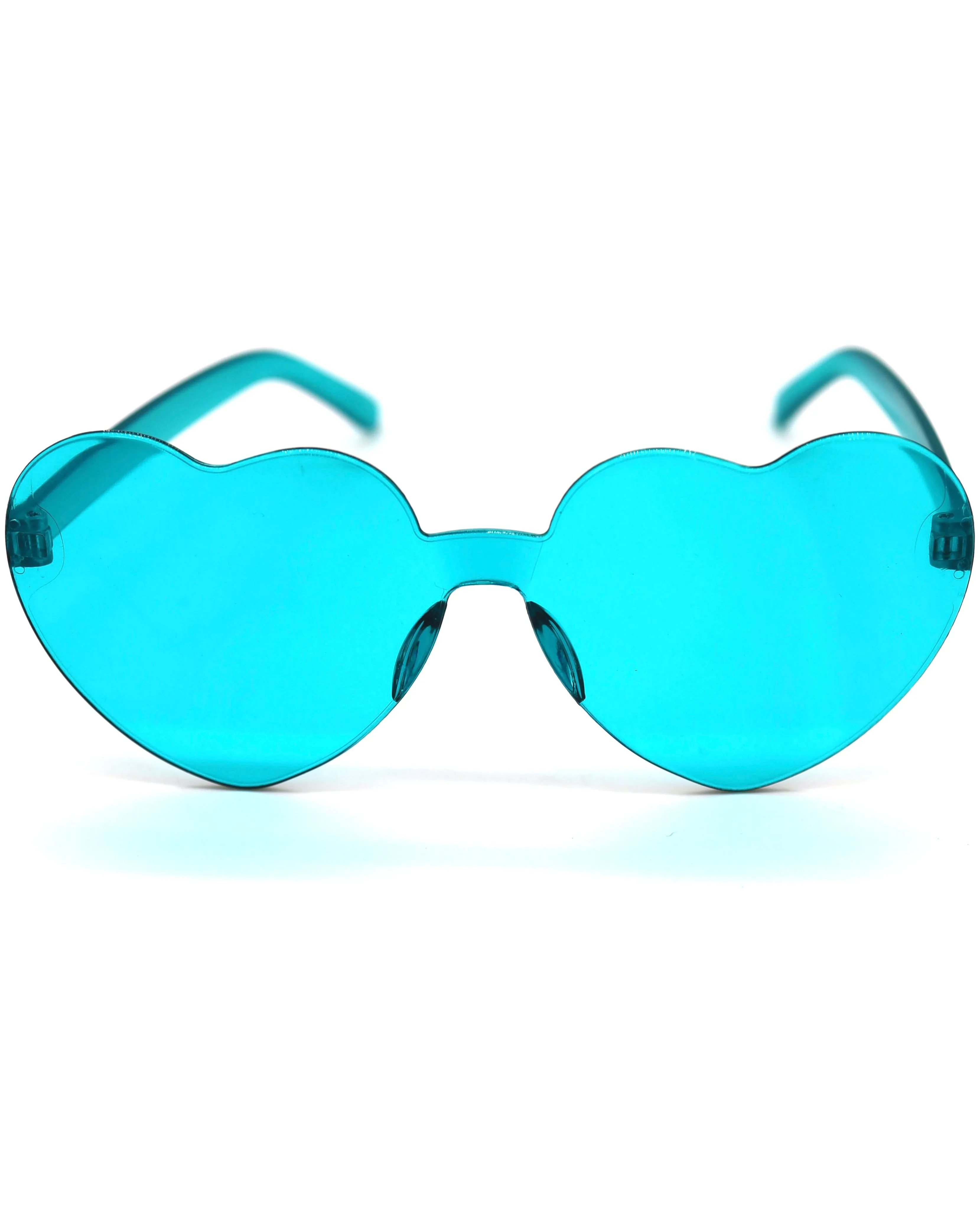 Multi-Color Heart Sunglasses