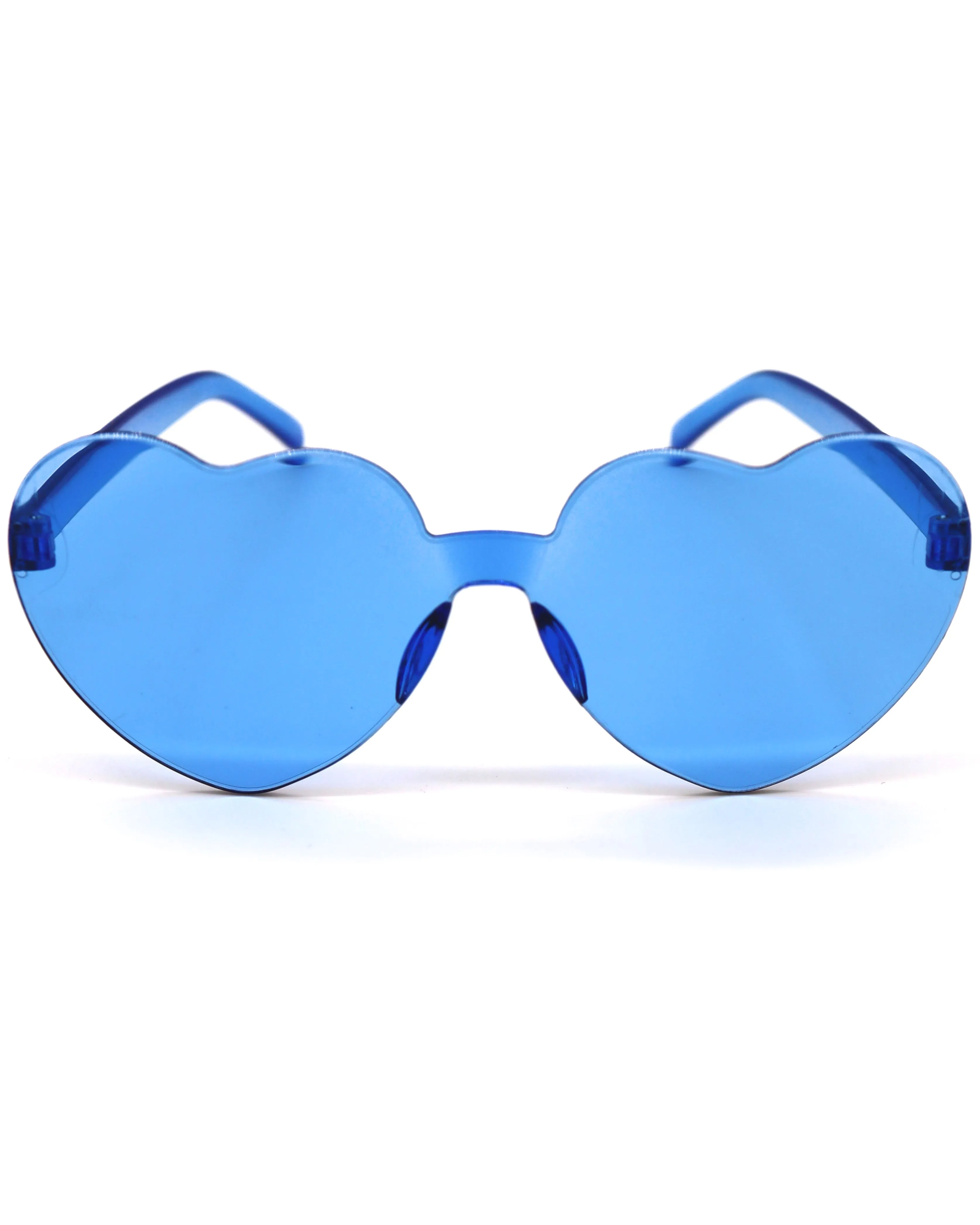 Multi-Color Heart Sunglasses