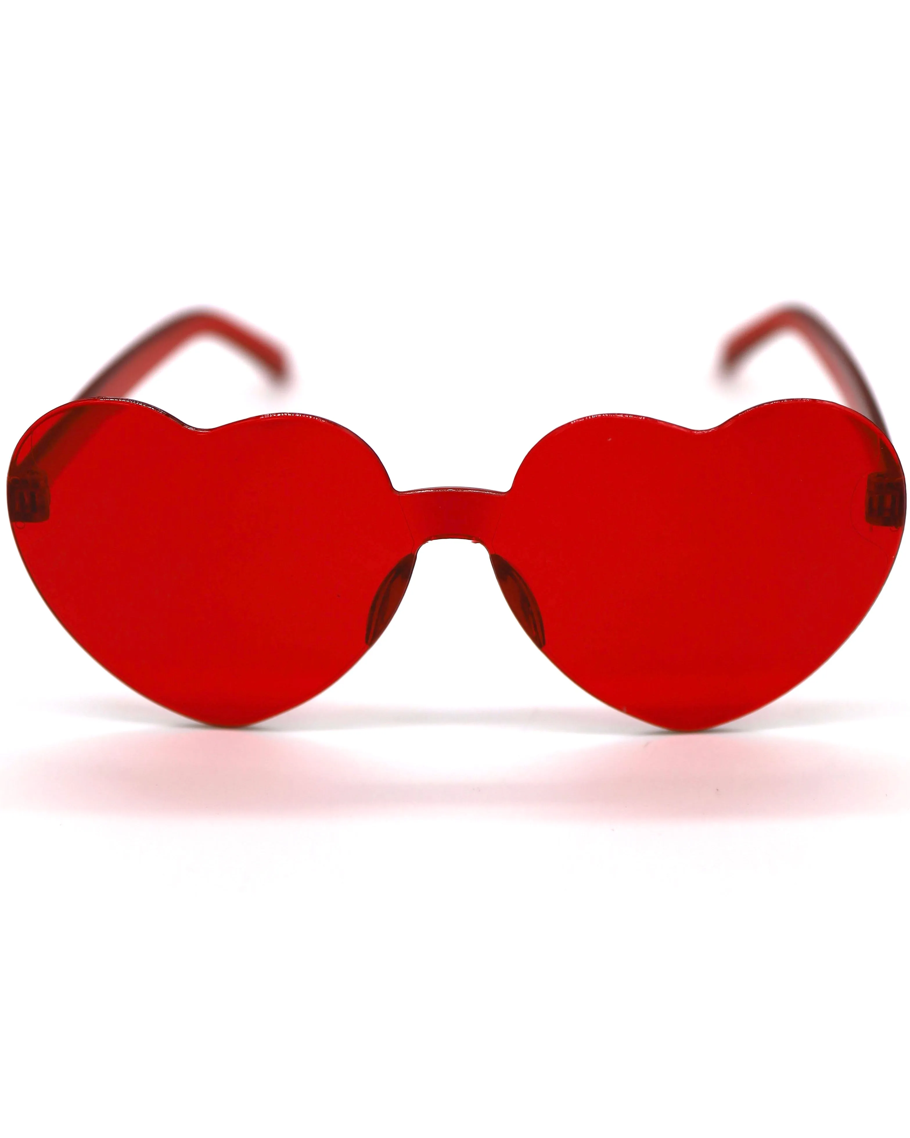 Multi-Color Heart Sunglasses