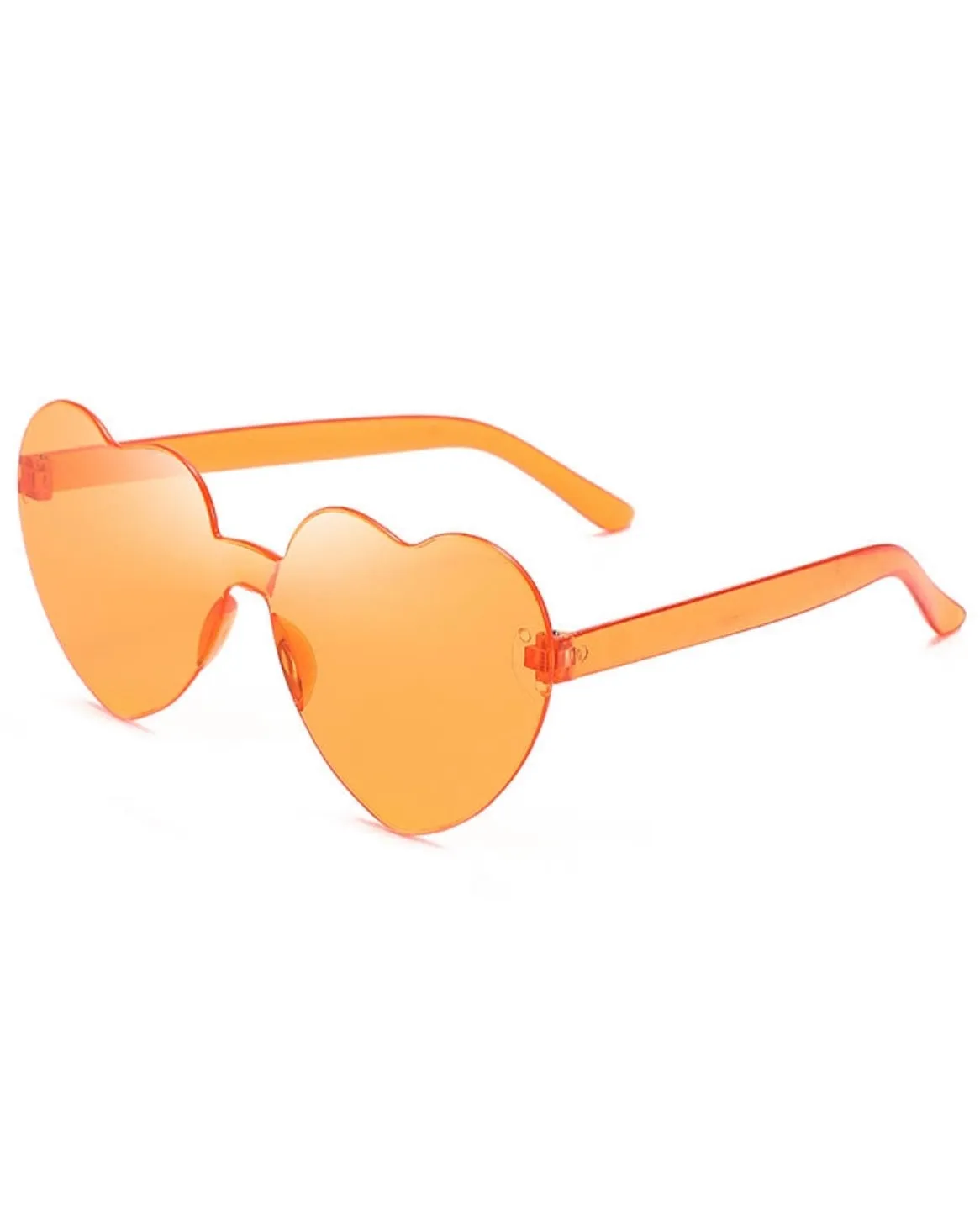 Multi-Color Heart Sunglasses