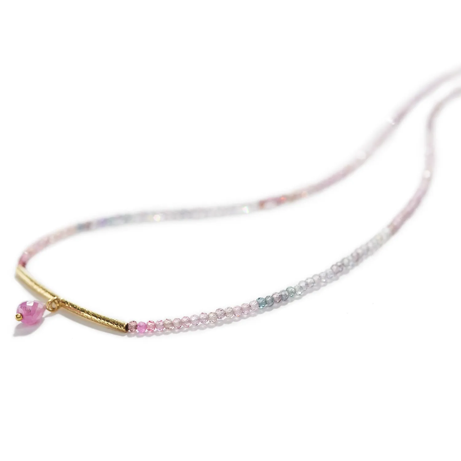 Multi-Color Spinel Necklace