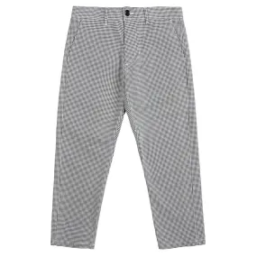 OBEY STRAGGLER HOUNDSTOOTH PANT // WHITE MULTI