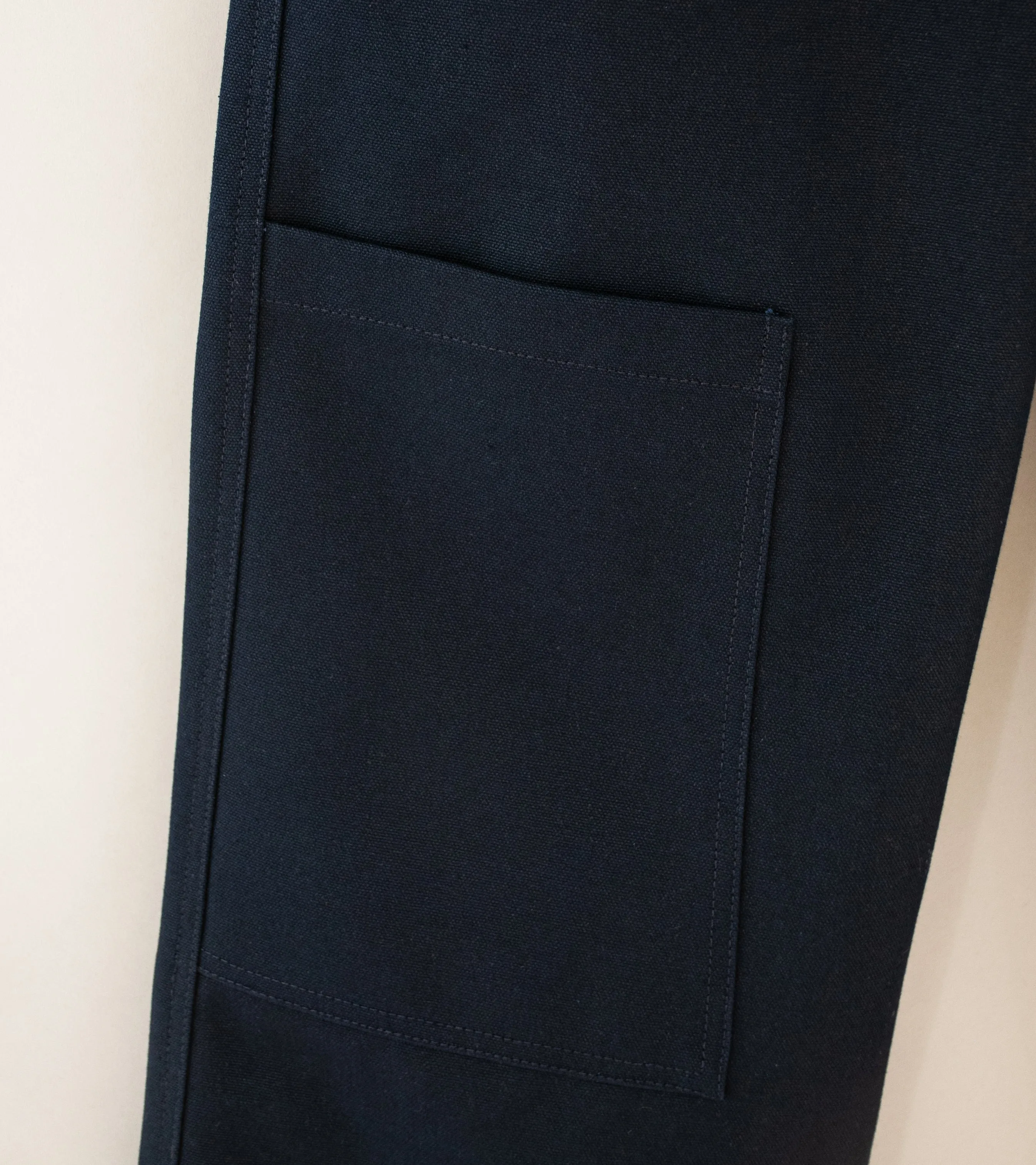 Oshin 'The Bass Trouser' (Dark Navy Cotton Canvas)