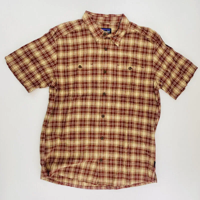 Patagonia  M'S Back Step Shirt - Camicia di seconda mano - Uomo - Rosso - M