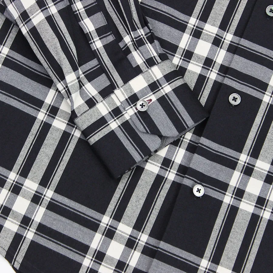 Paul Smith - Slim Fit Check Shirt in Dark Ink