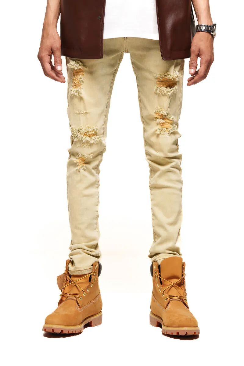 PHEELINGS POLISHED WEAKNESS SKINNY DENIM (LIGHT BLUE/TUSCAN SAND)