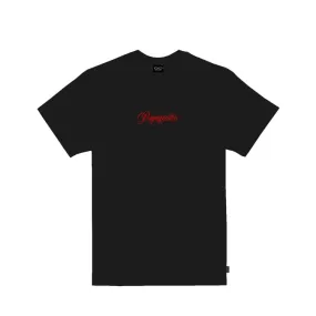 Propaganda LOGO DEMON PRTS842-01 Logo T-Shirt in Cotone Nero