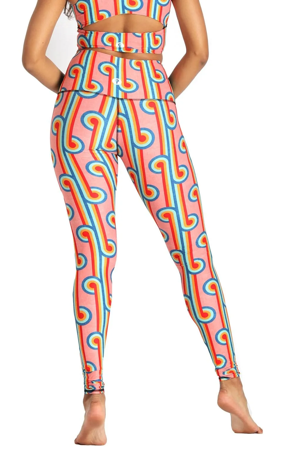 Rainbow Chaser Printed Yoga Leggings